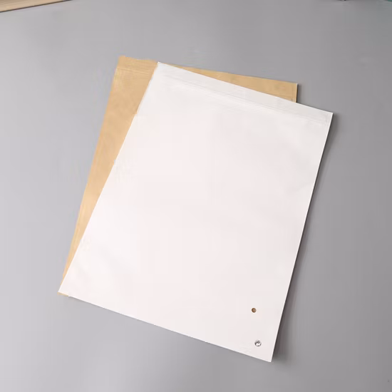 Sacs en papier kraft personnalisés de vente directe d'usine