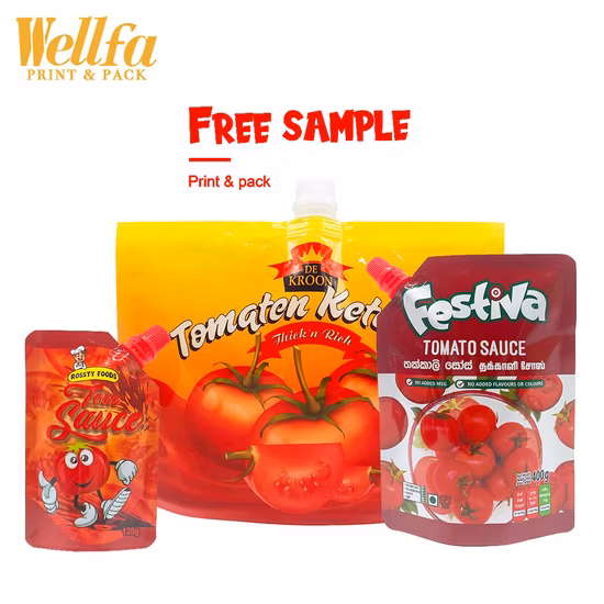 Usine Doypack sans BPA imprimé personnalisé 100 ml 250 ml 500 ml 1 L 2 L Boissons Eau Jus Lait Purée Aliments pour bébés Recharge de liquide en plastique Sac d'emballage Stand up Bec verseur