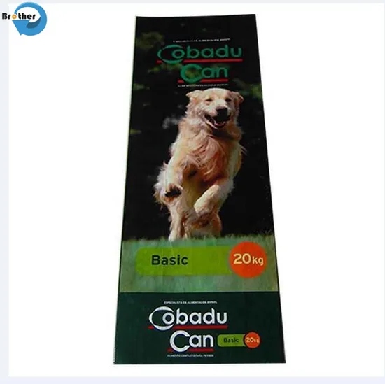 L'animal familier a stratifié le sac tissé par pp d'alimentation animale d'aliments pour chiens du chat 10kg